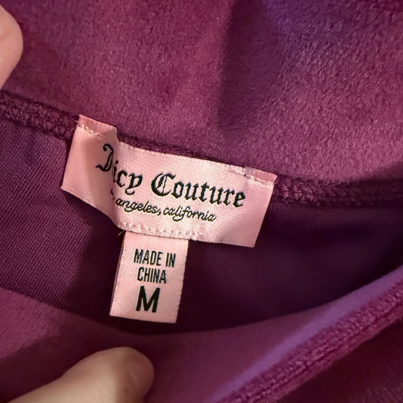 NWT Juicy Couture Violet Sunset Velour Tracksuit - Picture 3 of 6